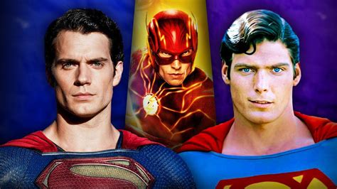 superman and the flash.